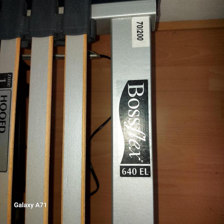 Elektrische Lattenbodem - Bossflex 640 EL, Huis en Inrichting, Slaapkamer | Matrassen en Bedbodems, Gebruikt, Bedbodem, 90 cm