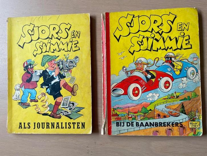 Sjors en Sjimmie (Frans Piët) - 5 titels, Boeken, Stripboeken, Gelezen, Meerdere stripboeken, Ophalen of Verzenden