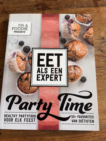 Party Time - Gezonde Partyfood Kookboek beschikbaar voor biedingen