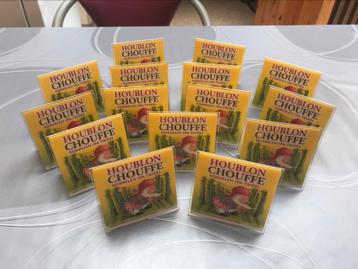 Chouffe houblon tafelbordjes/reclames, 15st, voor 10€ beschikbaar voor biedingen