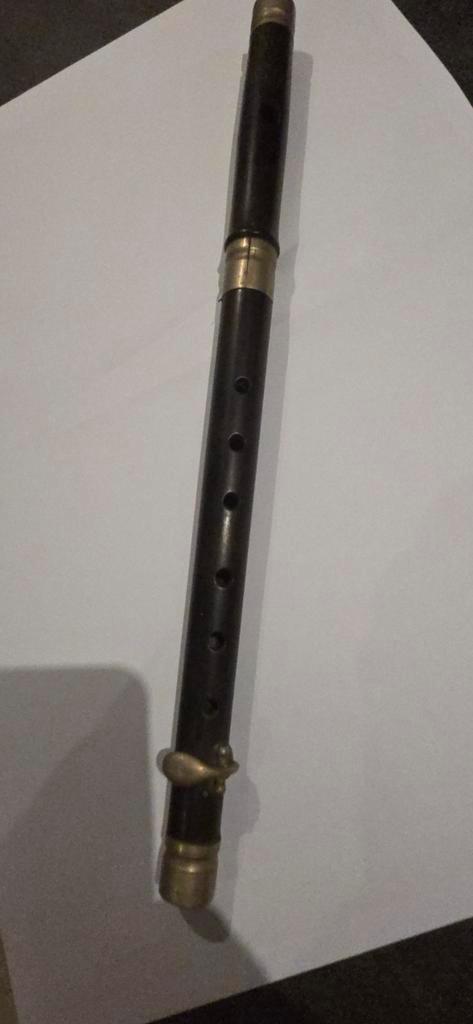 Antieke houten dwarsfluit – simple system – ca. 1850-1900 –, Muziek en Instrumenten, Blaasinstrumenten | Dwarsfluiten en Piccolo's