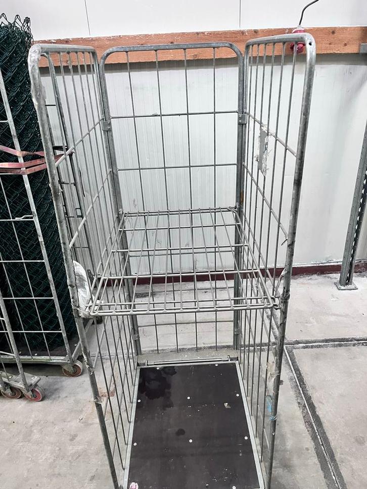Metalen Rolcontainer / Draadcontainer, Zakelijke goederen, Kantoor en Winkelinrichting | Magazijn, Stelling en Opslag, Ophalen