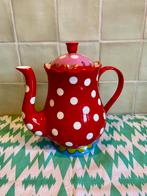 Oilily theepot collectors item Douwe Egberts Sint / Kerst, Ophalen of Verzenden, Zo goed als nieuw, Overige stijlen, Overige typen