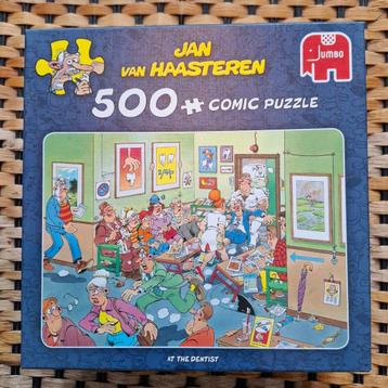 Jan van Haasteren 500 stukjes puzzel: At the dentist beschikbaar voor biedingen