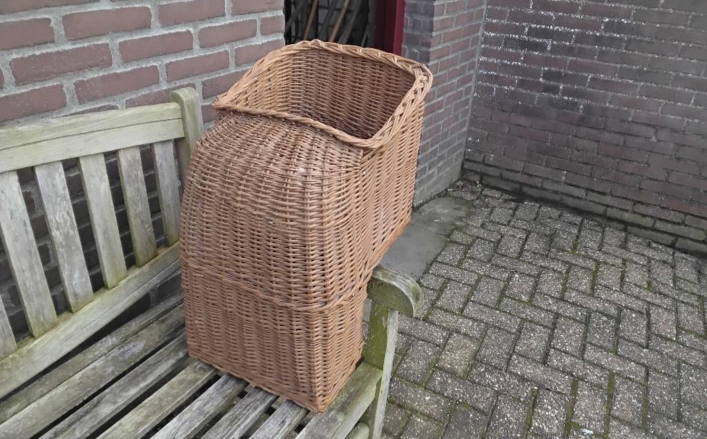 Vintage fietsstoeltje, Fietsen en Brommers, Fietsaccessoires | Fietsstoeltjes, Ophalen, Achterzitje, Gebruikt, Onbekend