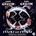 Dave Grusin And Don Grusin – Sticks And Stones (1988) GRP, Ophalen of Verzenden, 1960 tot 1980, Zo goed als nieuw, Jazz
