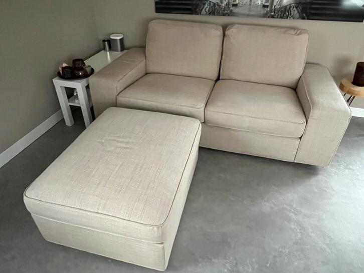 Ikea KIVIK 2-zits bank met poef GRATIS op te halen, Huis en Inrichting, Banken | Sofa's en Chaises Longues, Gebruikt, Tweepersoons
