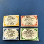 4 x Lucifer Etiketten Massey Ferguson, Ophalen of Verzenden, Gebruikt, Sigarenbandjes