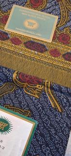 Originele Vlisco Wax Hollandais stof – 6 yards, Overige kleuren, 120 cm of meer, Ophalen of Verzenden, Katoen