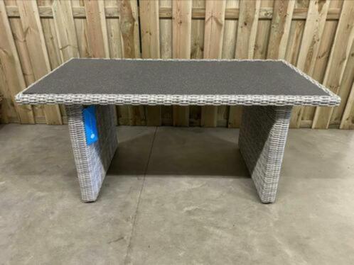 Wicker loungeset - tuin - koffietafels in 3 kleuren, Tuin en Terras, Tuintafels, Nieuw, Rechthoekig, Wicker, Ophalen