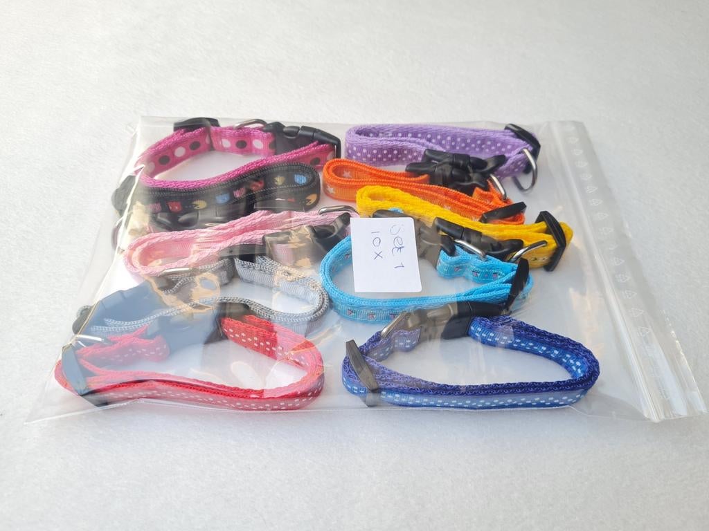 Puppy halsband setjes, Dieren en Toebehoren, Honden-accessoires, Nieuw, Ophalen of Verzenden