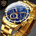 Mode Herenhorloges Zakelijk Roestvrij Stal Quartz Horloge, Overige merken, Staal, Staal, Nieuw