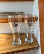 2x Brugge tripel bierglas 0,33L, Ophalen of Verzenden, Zo goed als nieuw, Glas of Glazen, Overige merken