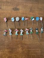 Vintage Voetbal Speldjes Collectie, Verzamelen, Ophalen of Verzenden, Gebruikt, Sport, Speldje of Pin