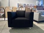 Design on Stock Blizz Fauteuil Zwart Ploegwool, Design on Stock, 75 tot 100 cm, Zo goed als nieuw, https://www.designonstock.com/