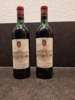 2 oude flessen wijn in goede staat 1959, Ophalen of Verzenden, Nieuw, Frankrijk, Rode wijn