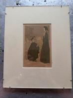 Dante in Oxford - Antieke prent, Antiek en Kunst, Ophalen of Verzenden