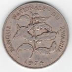25-2485 Rwanda 10 franc 1974, Verzenden, Overige landen, Losse munt