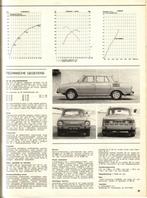 Autovisie test Skoda S 110 TS Juli 1971, Ophalen of Verzenden, Gelezen, Overige merken