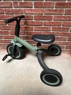 Mooie groen met zwarte loopfiets en driewieler, Ophalen, Gebruikt, Verstelbare zitting