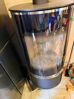 Ronde speksteen Houtkachel - Sfeervolle Warmte, Ophalen, Gebruikt, Houtkachel, Vrijstaand