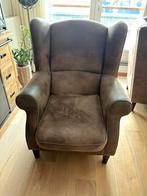 Fauteuil bruin - gratis op te halen, Huis en Inrichting, Fauteuils, Ophalen, Overige materialen, Gebruikt, 75 tot 100 cm