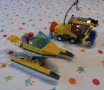 Lego veegauto + lego vliegtuig, Ophalen of Verzenden, Gebruikt, Complete set, Lego