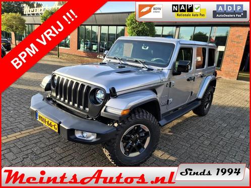 Jeep Wrangler 2.2D Sahara Unlimited 200Pk OUTLAW 4WD, MOPART, Auto's, Bestelauto's, Bedrijf, Te koop, 4x4, ABS, Achteruitrijcamera