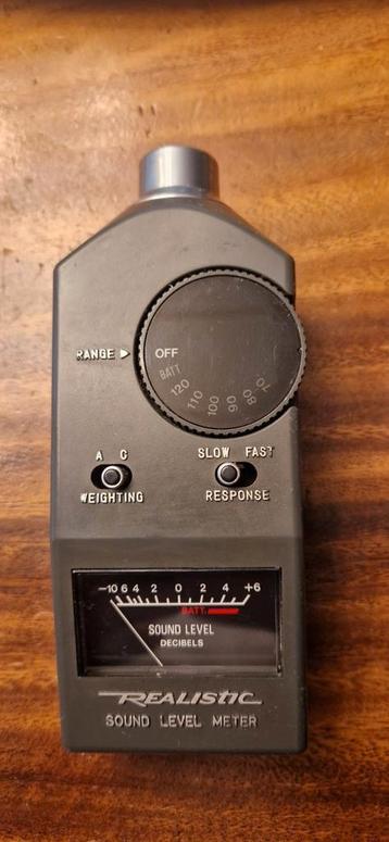 Realistic Sound Level Meter beschikbaar voor biedingen