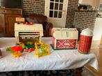 Fisher price farm , camper en minibus, Ophalen of Verzenden, Gebruikt, Speelset