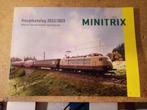 Minitrix catalogus 2022/23, Gebruikt, Gelijkstroom of Wisselstroom, Trix, Boek, Tijdschrift of Catalogus