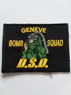 Embleem bomb squad Geneve, Ophalen of Verzenden, Landmacht, Nederland, Embleem of Badge