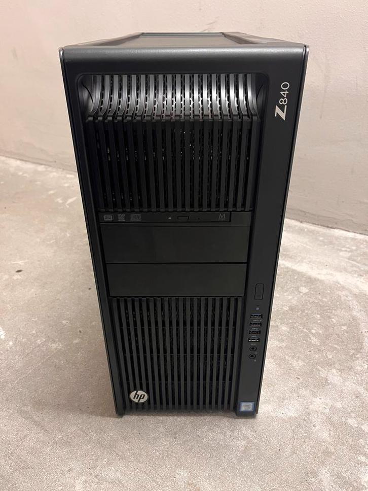 HP Z840 Workstation - 2x intel Xeon R, Nvidia Quadro K2200, Computers en Software, Desktop Pc's, Gebruikt, 2 tot 3 Ghz, HDD, 16 GB