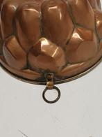 Antieke koperen puddingvorm / cakevorm - Ø 22cm, Antiek en Kunst, Antiek | Keukenbenodigdheden, Ophalen of Verzenden