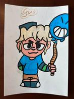 Brawl Stars - Gus - hand getekend - 20x30cm, Ophalen