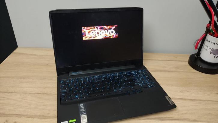 Lenovo Ideapad Gaming, Computers en Software, Windows Laptops, Gebruikt, 15 inch, SSD, 2 tot 3 Ghz, 8 GB, Qwerty, Met videokaart