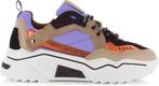 Dames Sneakers Dwrs Pluto Beige Lila Multi - Maat 38, Ophalen, Overige kleuren, Sneakers of Gympen, Zo goed als nieuw