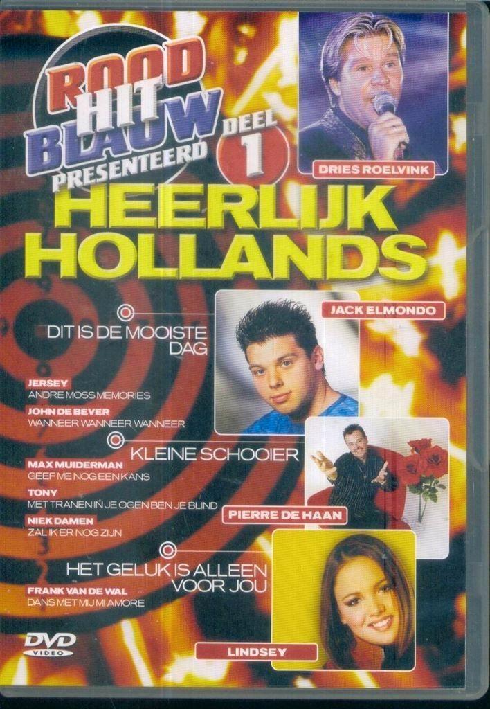 DVD van Heerlijk Hollands deel 1, Cd's en Dvd's, Dvd's | Muziek en Concerten, Gebruikt, Alle leeftijden, Ophalen of Verzenden