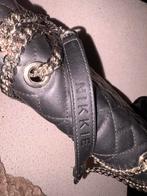 Nikki tas zwart met zilveren ketting ( merk nikkie ), Ophalen, Zo goed als nieuw, Zwart, Handtas