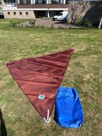 Bruine fok met leuvers ongebruikt 4.20 x 2.55, Watersport en Boten, Ophalen, 6 meter of meer, Minder dan 15 m², Zo goed als nieuw
