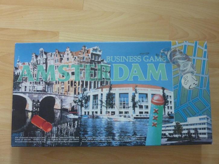 Bordspel Amsterdam Busissgame, Hobby en Vrije tijd, Gezelschapsspellen | Bordspellen, Gebruikt, Ophalen of Verzenden