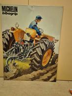 Michelin Reclamebord - Metaal, Verzamelen, Merken en Reclamevoorwerpen, Ophalen, Gebruikt, Reclamebord