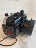 Canon G1X mark iii - underwater housing/ case 40M, Onderwaterhuis, 10 t/m 40 meter, Zo goed als nieuw, Ophalen