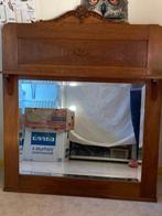 Spiegel antiek, Antiek en Kunst, Ophalen, Rechthoekig, 50 tot 100 cm, 100 tot 150 cm