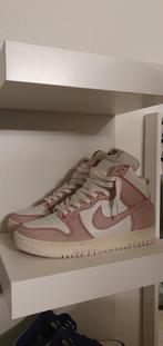 Nike dunk high 1985 barely rose denim schoenen maat 39, Nike, Ophalen of Verzenden, Roze, Sneakers of Gympen