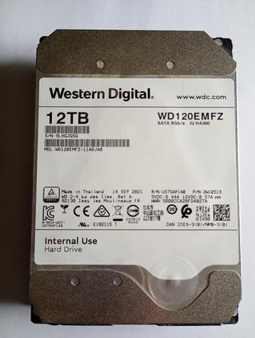 12TB Western Digital in prima staat beschikbaar voor biedingen