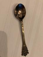 Vintage verzilverd lepeltje – gedraaide steel zonder doosje, Ophalen of Verzenden
