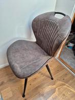 4 eetkamerstoelen Minot taupe van Profijt meubel, Huis en Inrichting, Ophalen, Zo goed als nieuw, Vijf, Zes of meer stoelen