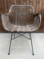 Rotan Stoelen - Set van 4, Huis en Inrichting, Stoelen, Ophalen, Bruin, Zo goed als nieuw, Vier
