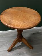 Teak Rond Bijzettafeltje - 59cm Diameter, Huis en Inrichting, Tafels | Bijzettafels, Gebruikt, Rond, Ophalen of Verzenden, 60 cm of meer